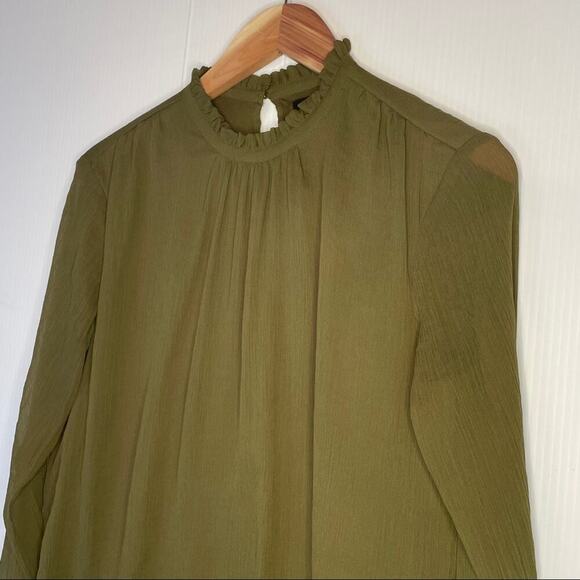 Vero Moda long sleeve high neck blouse top - Picture 2 of 11